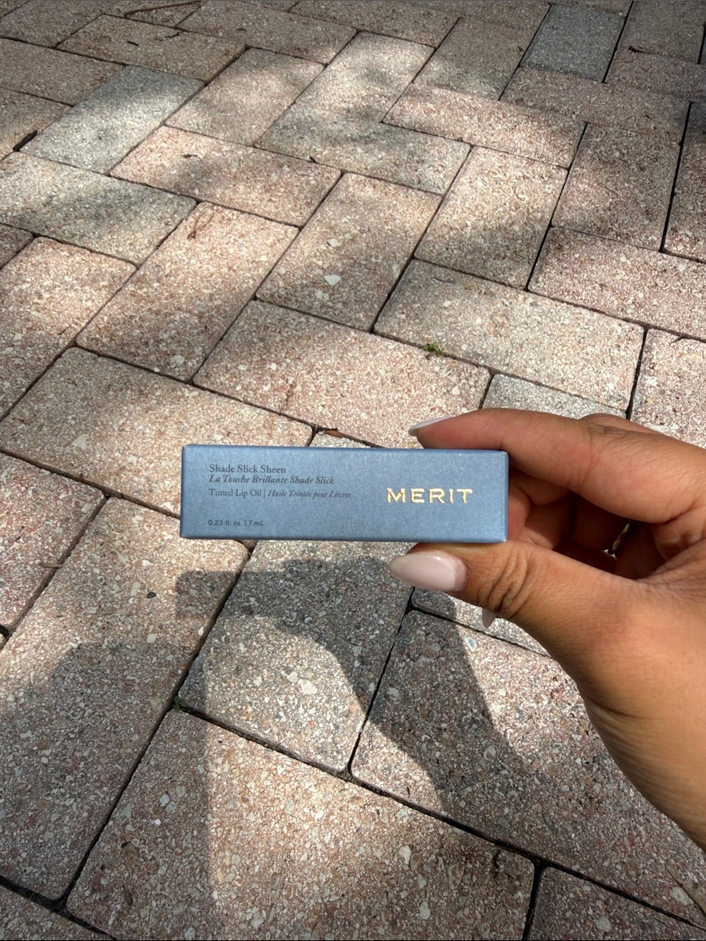 Merit Shade Slick Sheen Lip Gloss - shade Pointelle